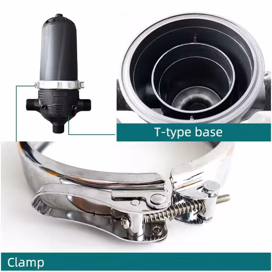 Filtro de água de disco plástico de 3 polegadas para sistema de filtro de irrigação de jardim e fazenda
