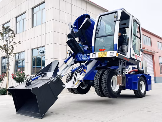 Fábrica chinesa de misturador de concreto com carregamento automático de 3,0 M3