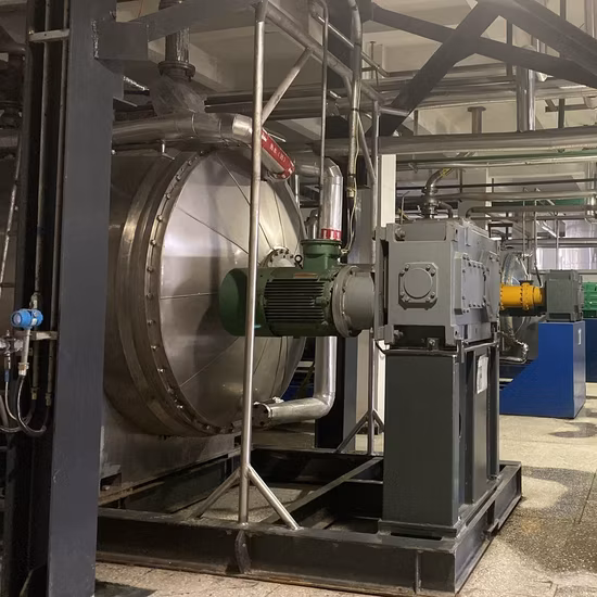 Máquina de secagem contínua de lodo industrial, secador de disco rotativo, secador de pá de lâmina