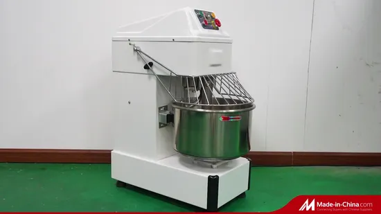 Misturador de massa espiral comercial de dupla velocidade para padaria