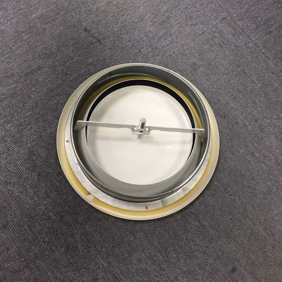Difusor redondo do ar da exaustão do metal da ventilação do teto da válvula do disco de ar