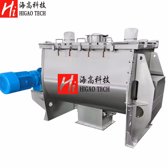 Máquina de mistura horizontal massa de pó/liquidificador/detergente em pó/alimentação/misturador de fita