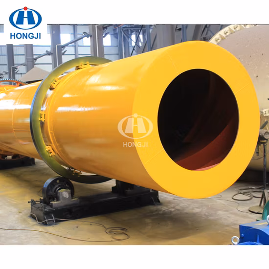 O gás de carvão da eficiência elevada viu o secador giratório da areia do rio da lama de esgoto da poeira